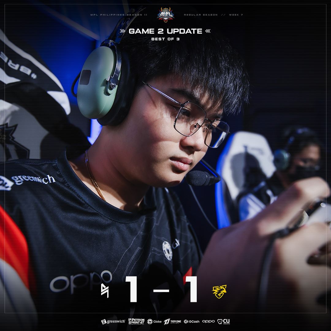 BLACKLISTINTL's tweet photo. Pound for pound game 2, but we took the win to tie it up.

We're going to game 3! 😤

#BreakTheCode | #MPLPH https://t.co/gAy9GSNUgH