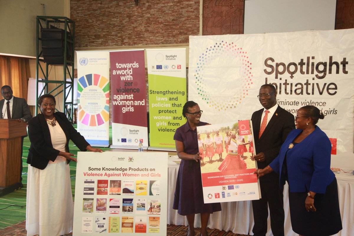 @CAFOMI_Uganda joined implementing partners of the @GlobalSpotlight in Uganda at the Spotlight Programme Handover & the 7th National Joint Steering Committee Meeting, to showcase our GBV Intervention services in Kampala, in partnership with @UNHCRuganda & @NRC_EAY
