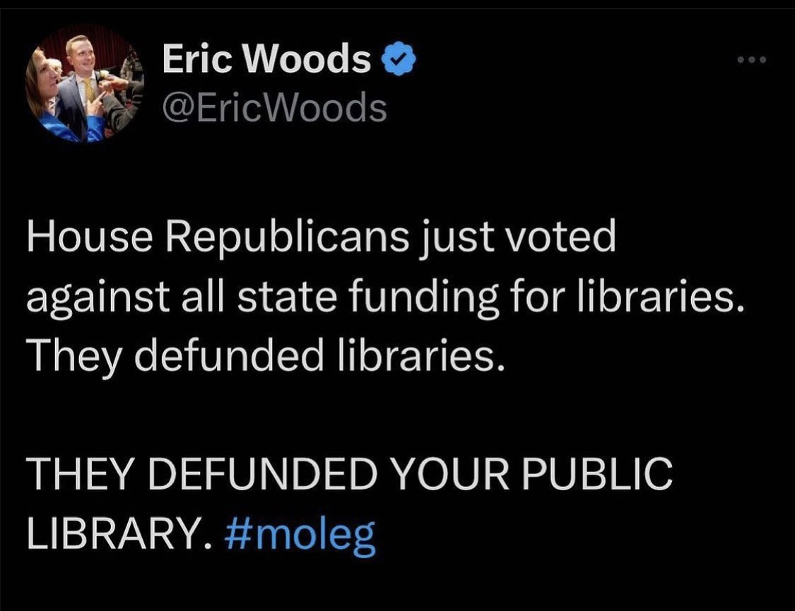 What the actual F??? #fundlibraries #educationmatter