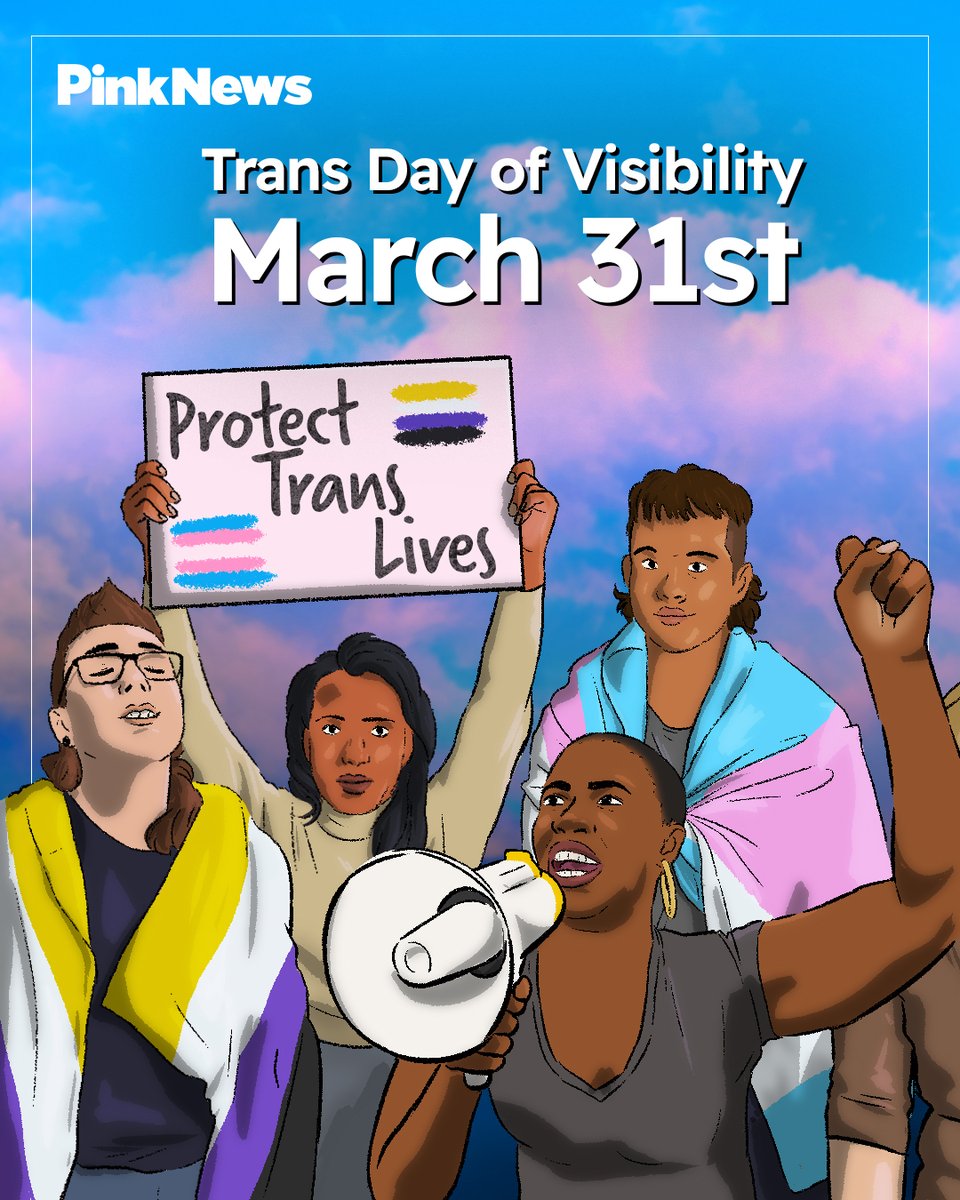 Today is #TransDayOfVisibility 🏳️‍⚧️💖⁠ It is vital now more than ever to stand with our trans & gender-nonconforming siblings, fight for their rights & spread as much trans joy & power as possible.⁠ ⁠ We are here, we will remain radically visible & we are NOT going anywhere⁠💪