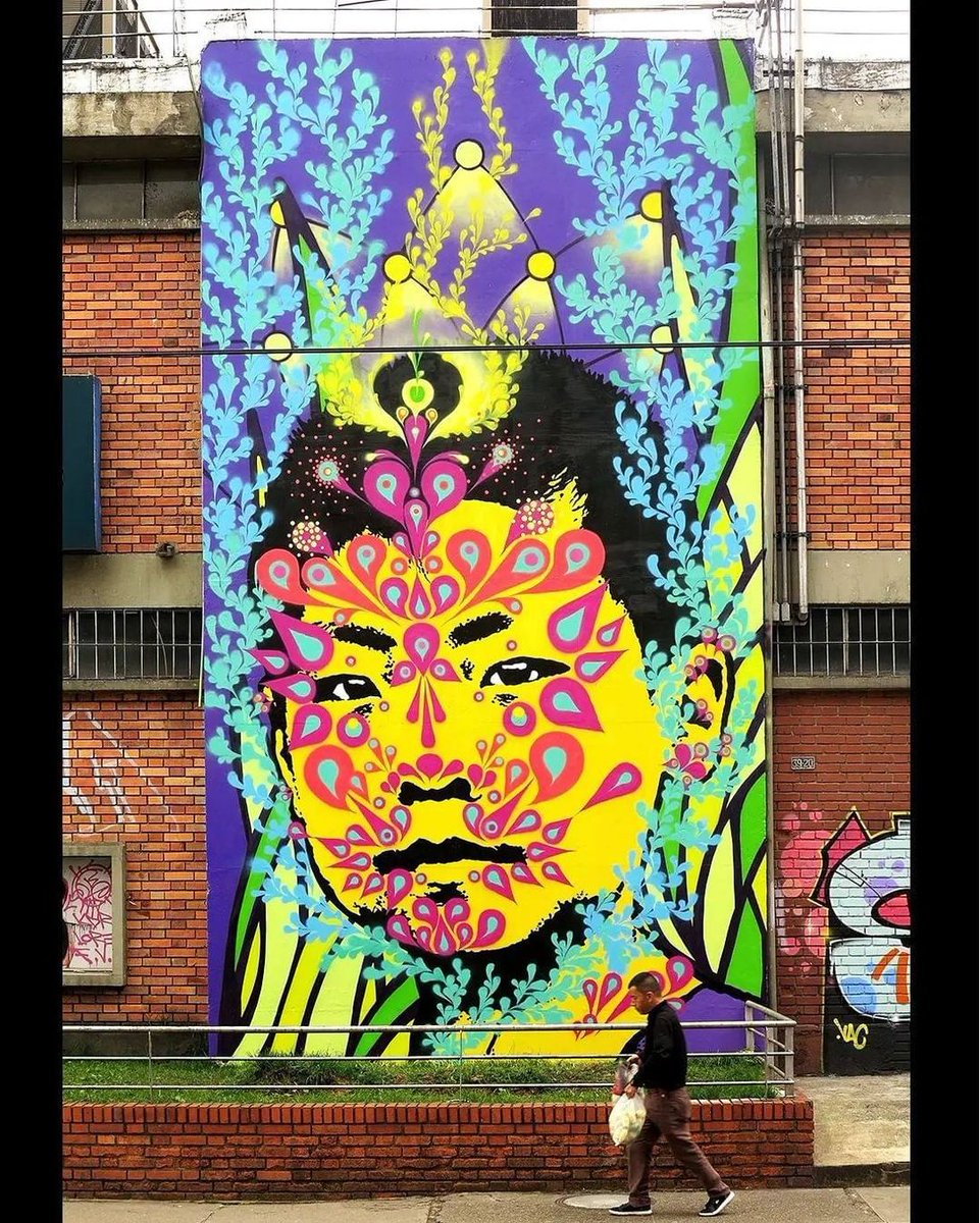 brababella's tweet image. #Streetart by #Stinkfish @ #Bogota, Colombia
More info at: barbarapicci.com/2023/03/31/str…
#streetartBogota #streetartColombia #Colombiastreetart #arteurbana #urbanart #murals #muralism #contemporaryart #artecontemporanea