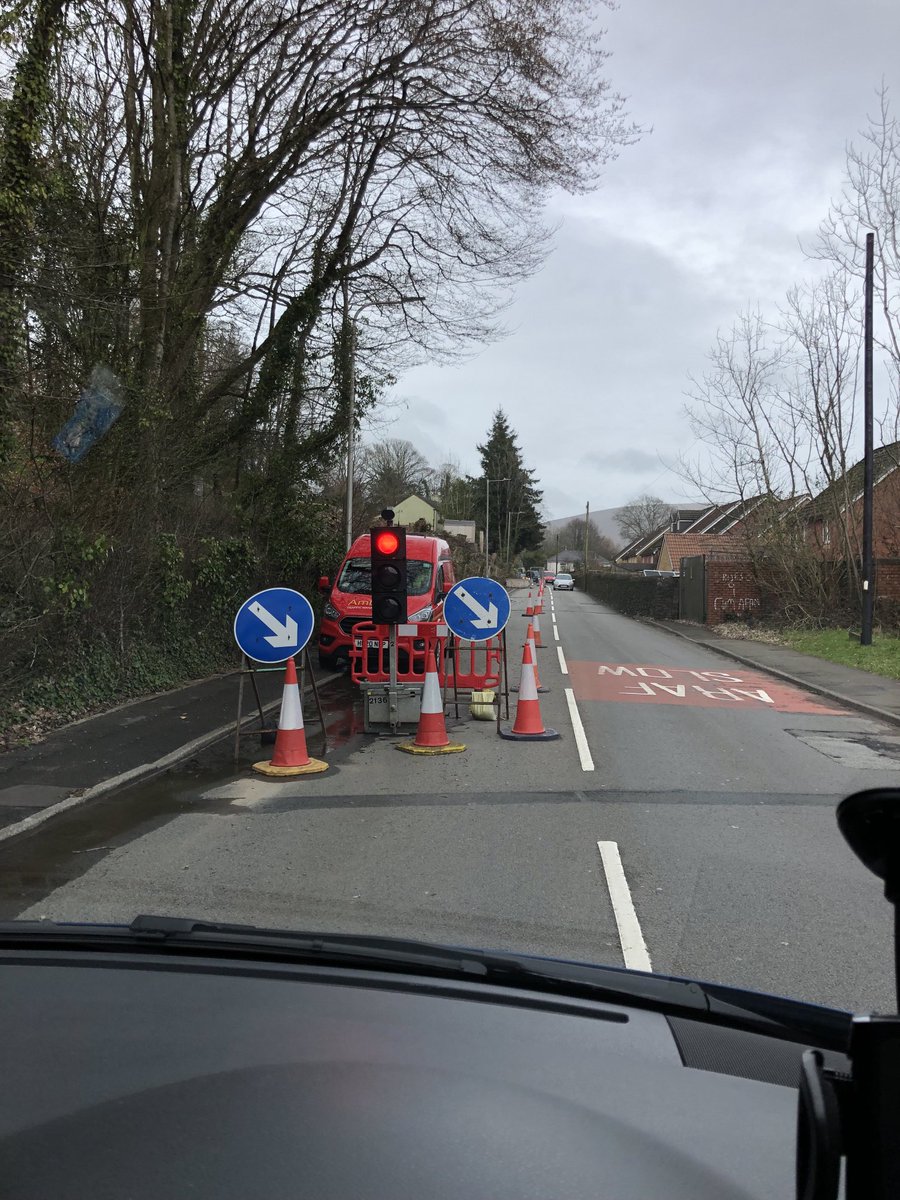 antgard15's tweet photo. This is dragging on a bit . Road into cwmafan ⁦⁦any timescale on this ? ⁦@NPTCouncil⁩ https://t.co/t8RtcINbcf