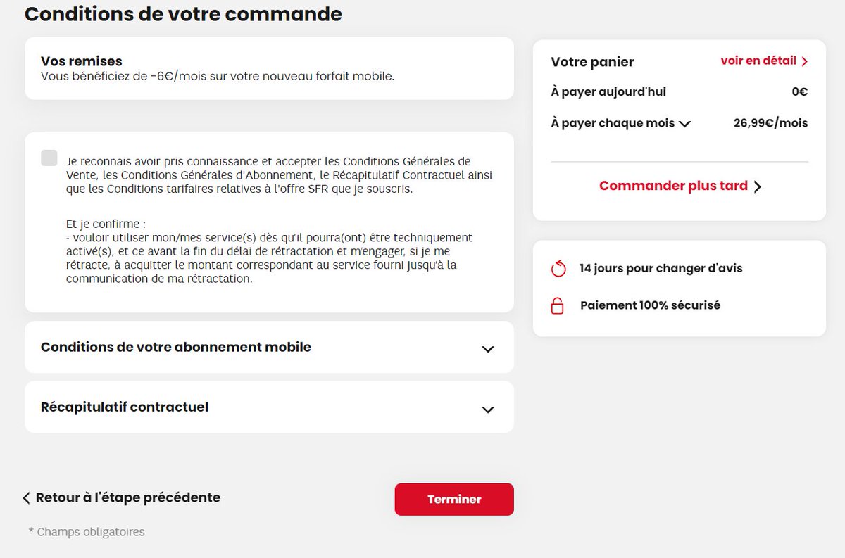 Nicolas_3DR's tweet photo. @SFR Sympa la remise qui disparait au moment de valider, et le service client qui me dit que tout est normal et qui ne veut pas comprendre le problème. #arnaque #SFR #jevaisvoirailleurs https://t.co/yb6aYq6ZwF