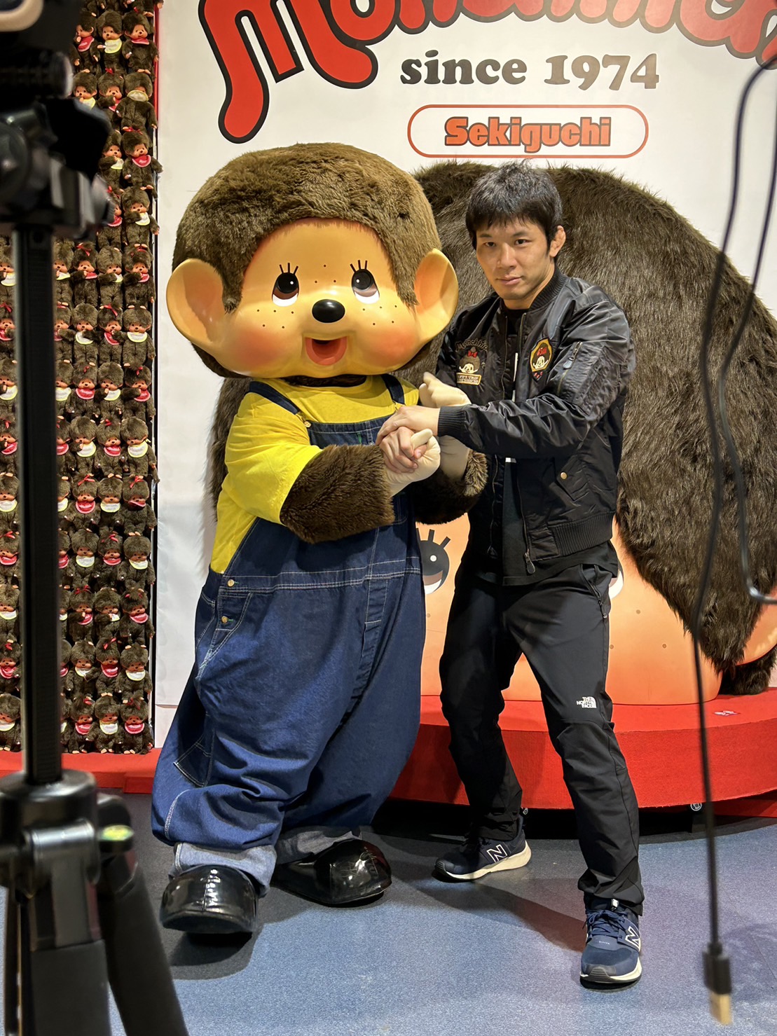 モンチッチが総合格闘家『斎藤裕』とコラボレーション！応援団長