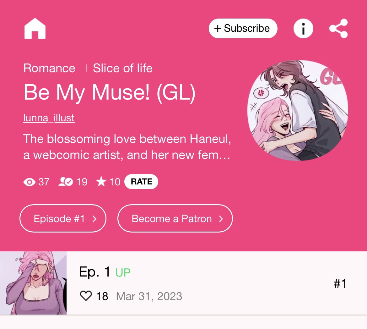 lunna_illust's tweet photo. Episode 1 is out!! 🩷🩷

https://t.co/FfgcU6sqt3 https://t.co/WMFhJaL5xo