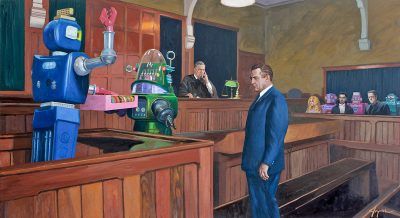 VanberghenEU's tweet photo. Just reading "Elon Musk and Others Call for Pause on A.I., Citing ‘Profound Risks to Society’", by @GregoryNYC @CadeMetz
It is true that there are many serious #AI problems, but we need to confront them & be able to come with a solution. 🎨#ericjoyner @RobotsAndDonuts #Thread https://t.co/EBzrbwePtD