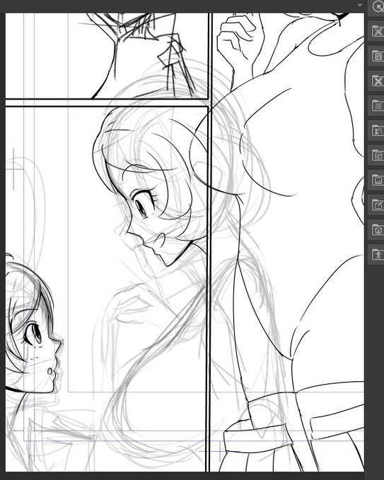 全体を描くように修正します 