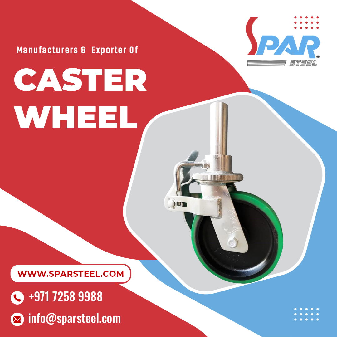 SteelSpar's tweet image. Caster Wheel Manufacturer &amp;amp; Exporter
---Feel free for any queries ---
☎ +971 7258 9988, +971 7228 1737
📧 info@sparsteel.com
🌐 sparsteel.com
#SparSteel #CasterWheel