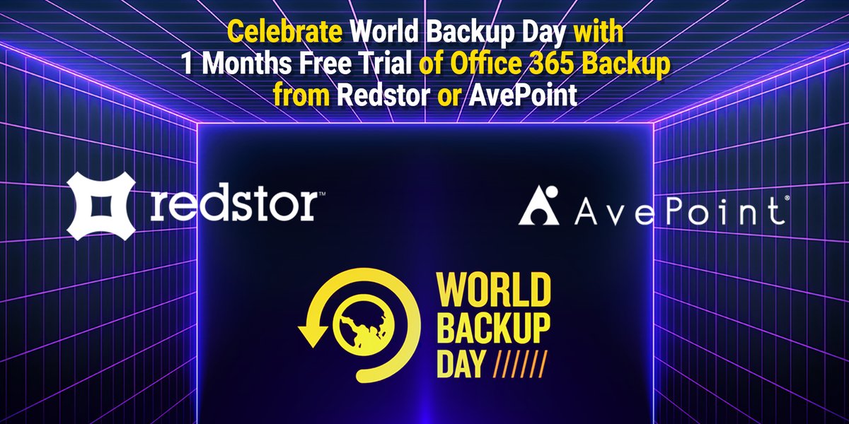simplifyit_uk's tweet photo. #WorldBackupDay is here! Don't forget to back up all your precious data. To celebrate, we're offering some great incentives on BaaS and Office 365 Backups: https://t.co/6PdqZeBuyH

If you're at @Bett_show come and talk to us on stand NQ52
#BACKUP #SaaS #Office365 https://t.co/a4JJK9nVA4