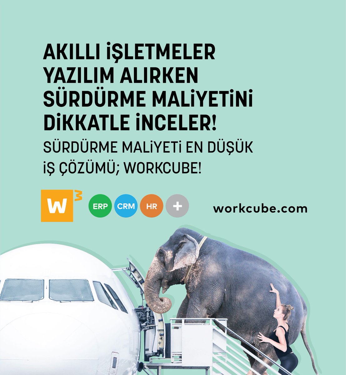 workcube's tweet photo. Kullandığınız yazılımın yarattığı maliyet göğsünüzün üzerinde fil oturuyormuş gibi mi hissettiriyor? Workcube düşük toplam sahip olma maliyeti ile sürdürülebilir bir iş sistemine sahip olmanızı sağlar. https://t.co/4p0BcCEzYG
#Workcube #AllinOneERP #ERP #CRM #İK #PMS #Eticaret https://t.co/oVTDS78vlF