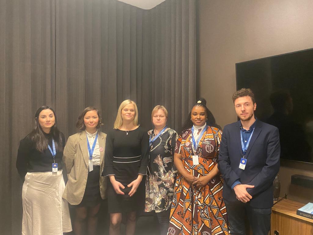 🇸🇪Very constructive meeting with Swedish Equality Minister <a href="/Pau_Brandberg/">Paulina Brandberg</a> at the #PreventTHB Conference organised by @sweden2023eu.
As a Champion Abolitionist State, Sweden is standing with grassroots and survivors' organisations in Europe and internationally. #NeitherSexNorWork