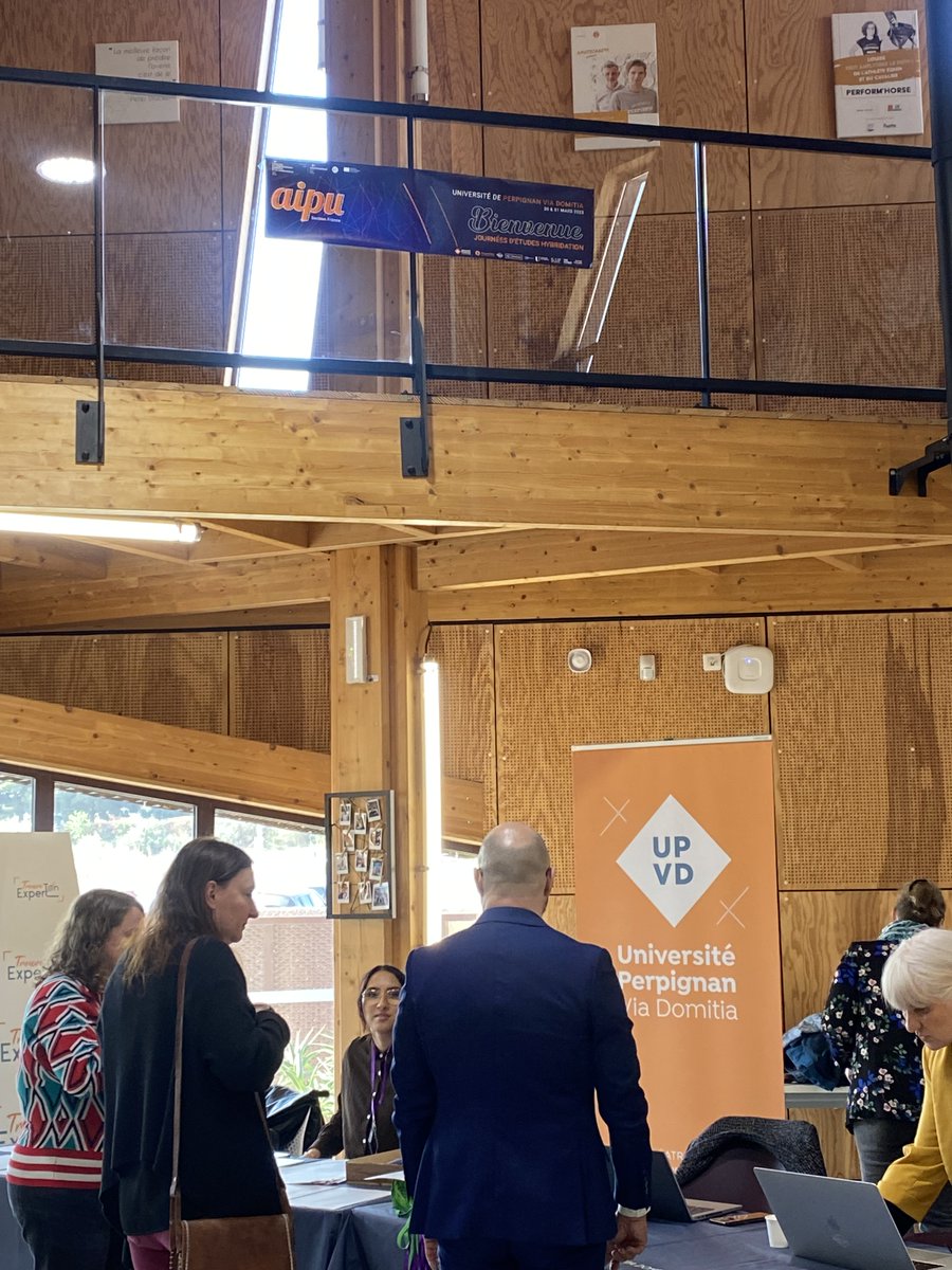 #JEAIPUperpignan Pour clôturer cet événement, nous vous invitons à assister à la synthèse des journées et perspectives. Rendez-vous en Amphi 5
#enseignements #hybridation <a href="/upvd1/">Université Perpignan</a> <a href="/univpaulvalery/">Université de Montpellier Paul-Valéry</a> <a href="/Univ_Toulouse/">Université de Toulouse</a>