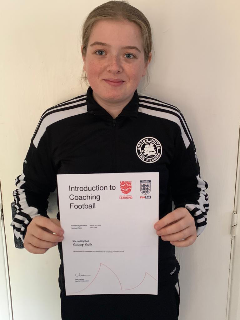 bufcacademy's tweet photo. ⚽️🥳Well done to six of our students for completing their FA Playmaker course and Introduction to Coaching Football (Level 1)!
Massive congratulations to all! 🤝🧡🖤
#BUFC #FootballEducation #FAPlaymaker #CoachingFootball #BostonUnited #CommunityFootball #FootballFans https://t.co/m5PPT9PeLF