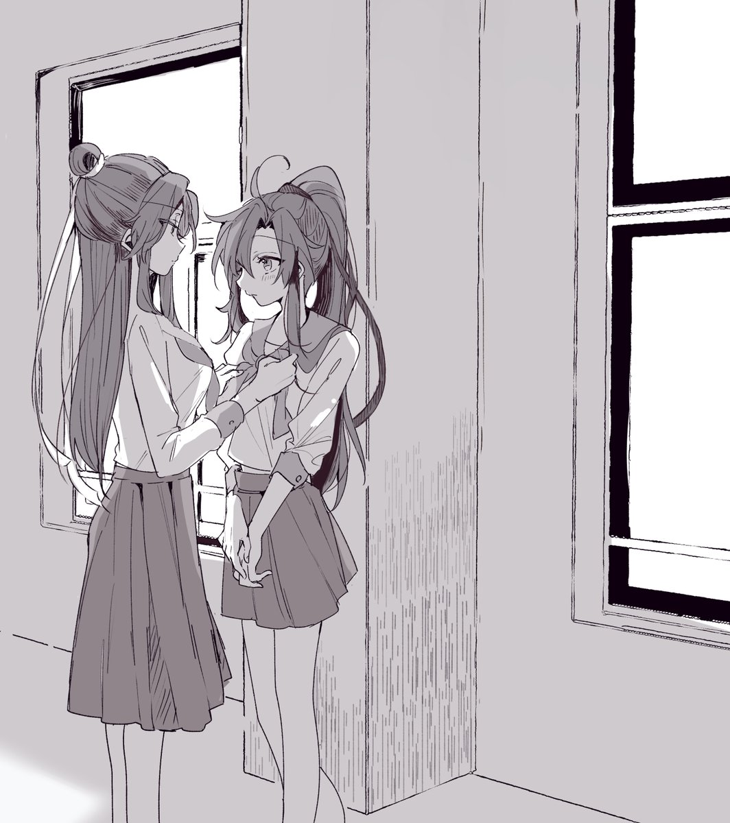 にょたゆり 忘羨(強めの幻覚) 