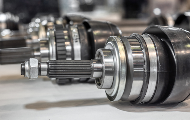CV joints can go bad when the grease leaks out of a damaged CV boot. If you notice grease stains on your wheels or tires, bring your car to our shop for a check! bit.ly/3BPw3t6