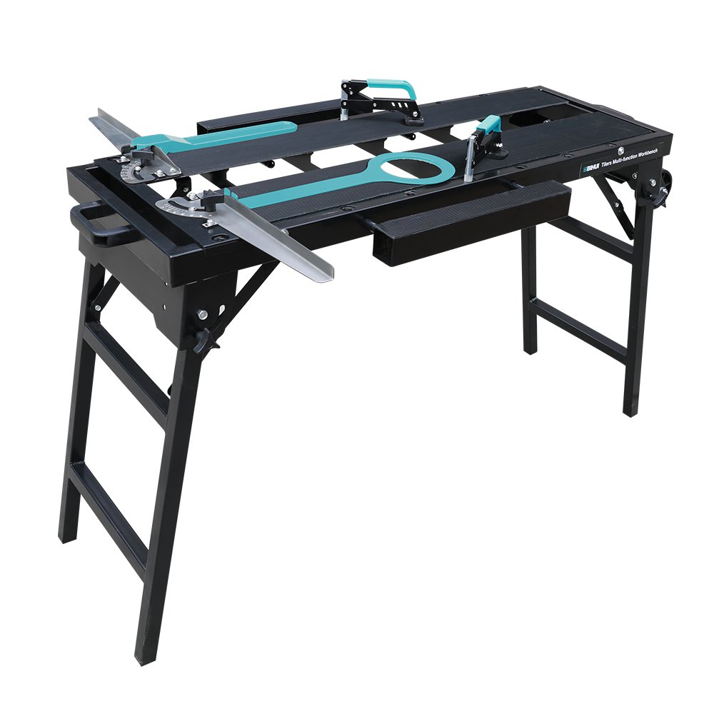 The BIHUI Multi-Function Workbench is a robust and comprehensive solution to all tilers worktop needs!

With foldable legs, carrying handle, and wheels.... this kit ensures it's a compact companion that's effortless to set up and transport. 😍

#bihui #workbench #tilers #ceramics
