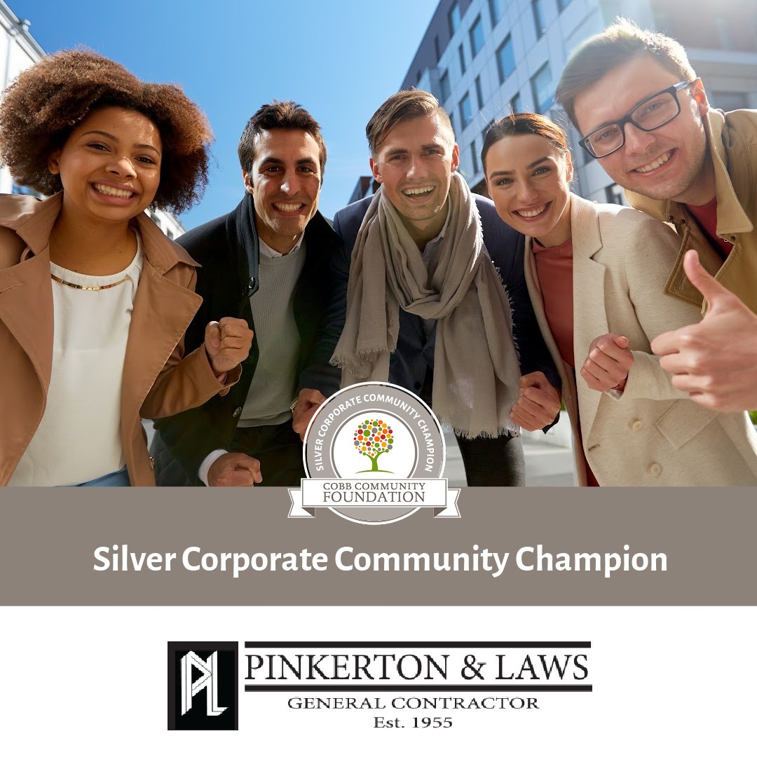 CobbCF's tweet image. 👏Join us in celebrating Pinkerton and Laws as a SILVER LEVEL Corporate Community Champion for 2023!
💻Visit the Corporate Champion Program page of our website here:cobbfoundation.org/businesses/cor…

 #nonprofit #CCFCorporateCommunityChamps
