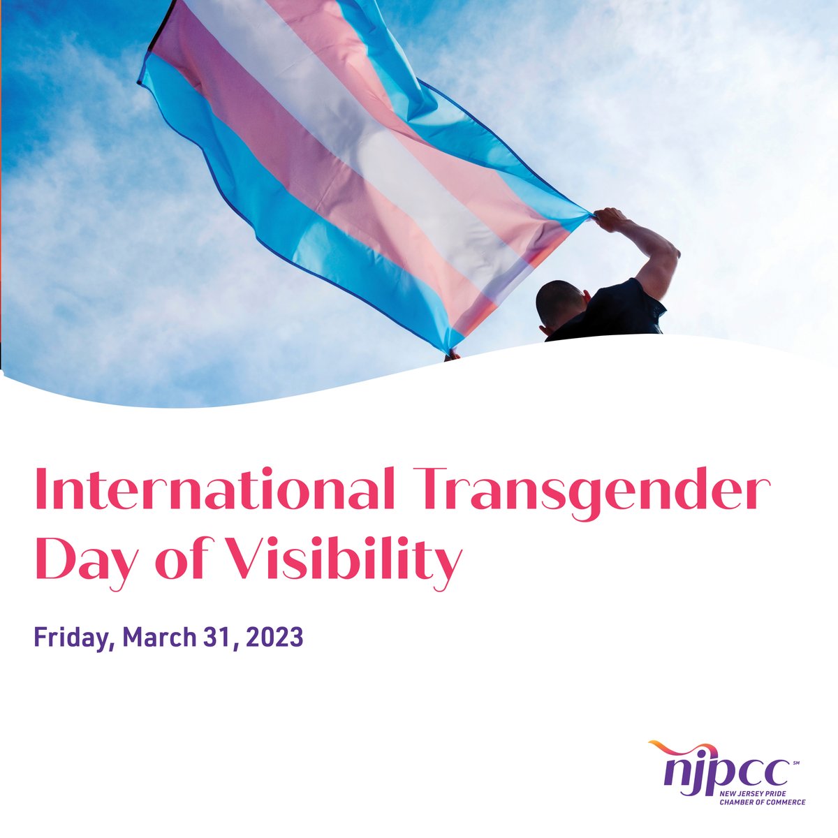 NJPrideChamber's tweet photo. #Trans Day of Visibility is an annual awareness day celebrated around the world. 🏳️⚧️
.
#TransDayOfVisibility #LGBTQIA #NJLGBT #NJPrideChamberofCommerce #NJPCC #NJPrideChamber #LGBTNewJersey #LGBTBusiness #njbusiness #njbusinessowners ##njsmallbusiness #nj #lgbtnetworking https://t.co/mkbNTIjYBz