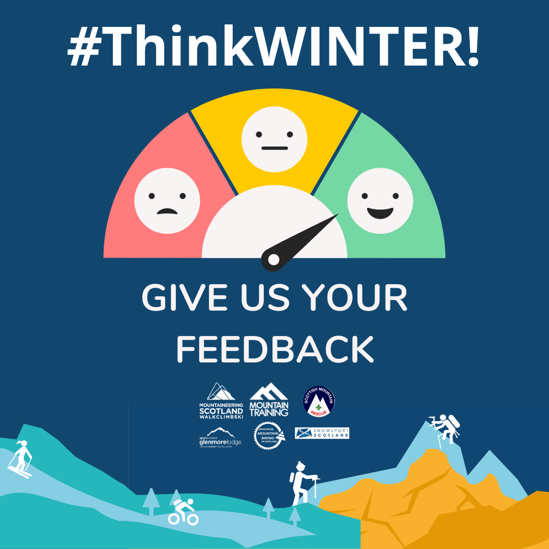 Mountain_Scot's tweet image. Do you have time to fill in our quick survey?
As the winter season starts to wind down, we want to know who we've been talking to with our winter mountain safety messaging. 
Visit surveymonkey.co.uk/r/Z5PJ6LW to find out more! 
#ThinkWINTER #WeAreMountaineeringScotland #WalkClimbSki