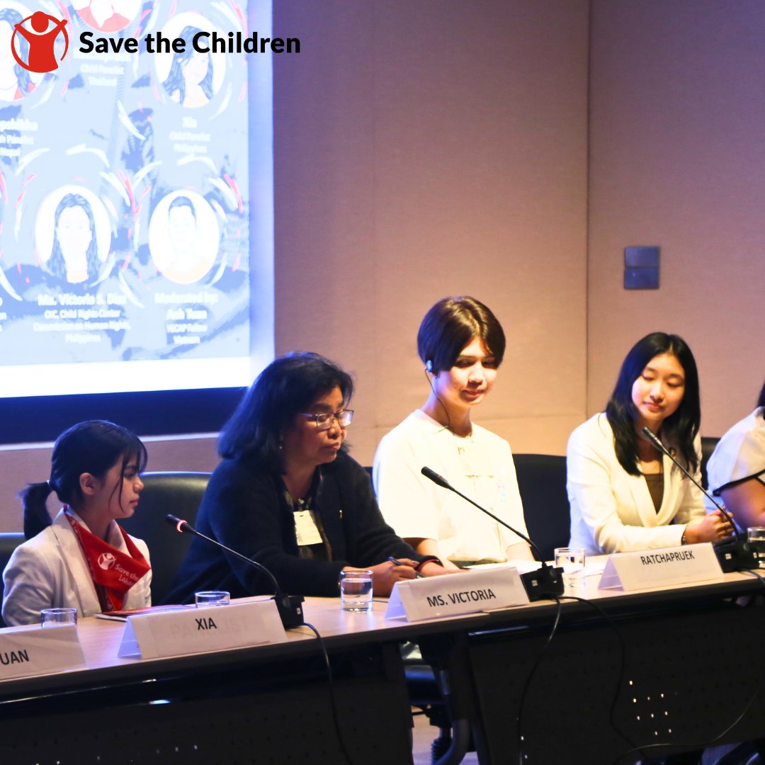 SaveChildrenPH's tweet image. Save the Children Philippines Ambassador @xiamaravigor, together with Cong. Natasha Co and other young climate campaigners from Nepal, Philippines, and Thailand campaigned for sustainable development at the #APFSD2023 in Bangkok last March 29.