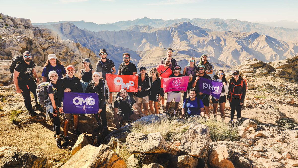 Our employees completed an epic Jebel Jais hiking challenge, trekking for two days and 18 hours to cover a distance of 28.7KM. 

With 21 employees pushing themselves to the limit, OMG MENA contributed to humanitarian causes around the region for each employee who participated!