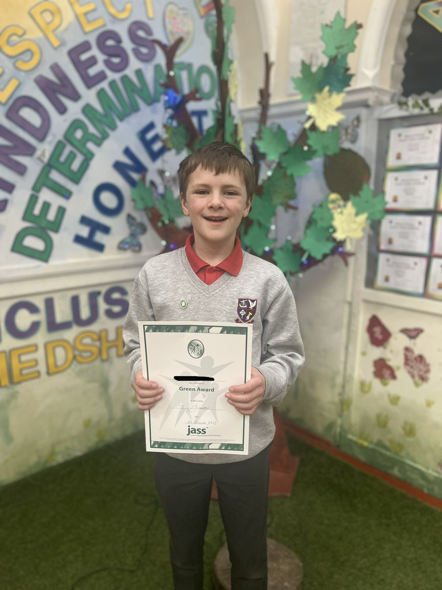 Congratulations to A on achieving the Green Level of the Junior Awards Scheme for Schools! <a href="/jasschools/">JASS</a> We are so proud of your determination
when developing new skills, while also encouraging and supporting others. 🙌👏🏆