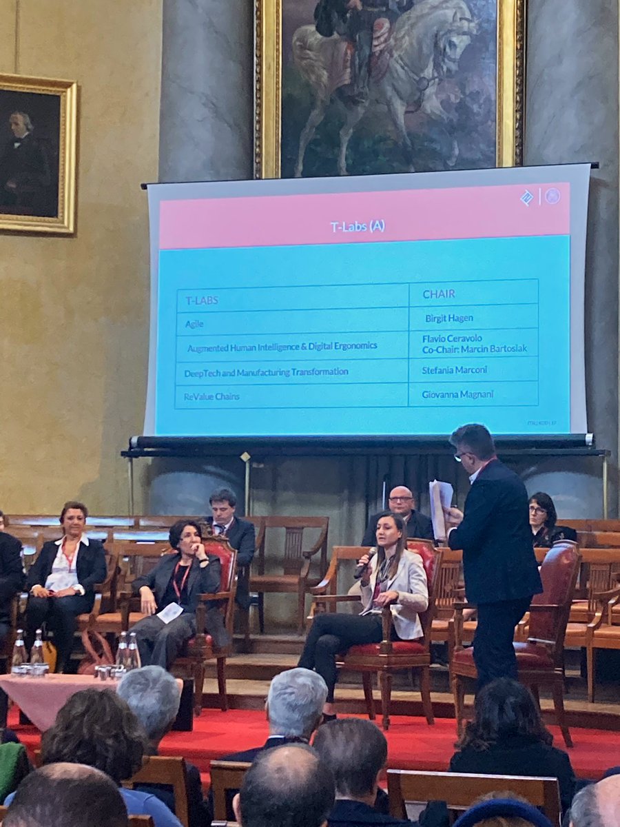 Stefania Marconi è responsabile del t-lab Deeptech and Manufacturing Transformation che vede coinvolti anche <a href="/TredDesign/">T°RED</a> e BiancaLab con <a href="/romolostanco/">Romolo Stanco</a> 

<a href="/unipv/">Università di Pavia</a> #kickoffday #itir