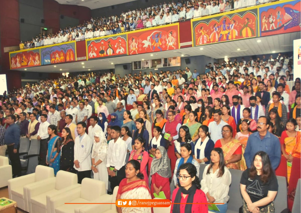 ranojpeguassam's tweet photo. Today, we observed the Jayanti of Bodofa Upendranath Brahma as 'Students Day' wherein HCM Dr. @himantabiswa unveiled a number of grants that will benefit 4 lakh students across Assam. 

My gratitude to HCM for his guidance in taking the Dept of Education to new heights.

Hon'ble FM Smt. @AjantaNeog, Hon'ble BTR CEM Shri @PramodBoroBTR, Advisor to Dept of Education Dr. @ngmahanta along with senior officials and other dignitaries were present on the occasion.