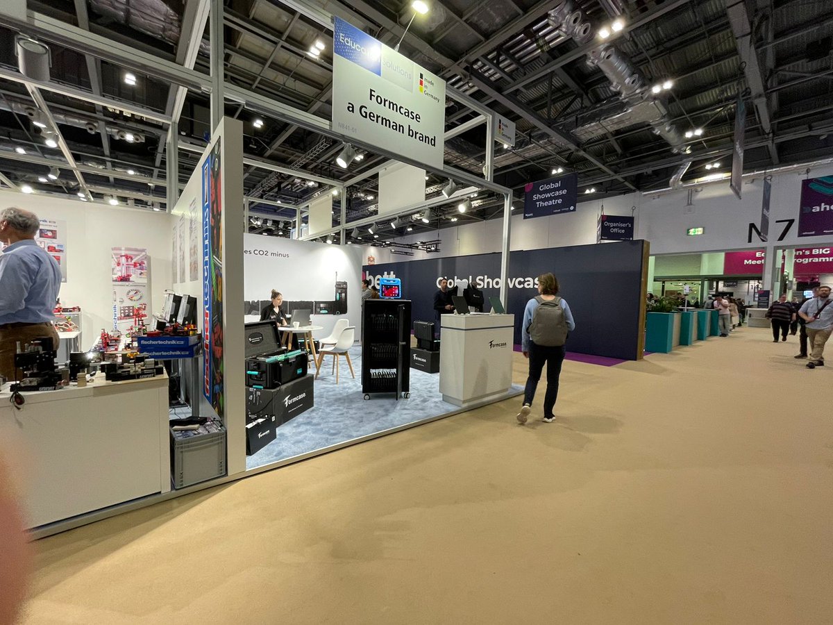 Formcasegmbh's tweet photo. It was our privilege to attend the Bett Show at ExCeL in London, the largest educational technology exhibition in the world. https://t.co/uH1E9wvn9f