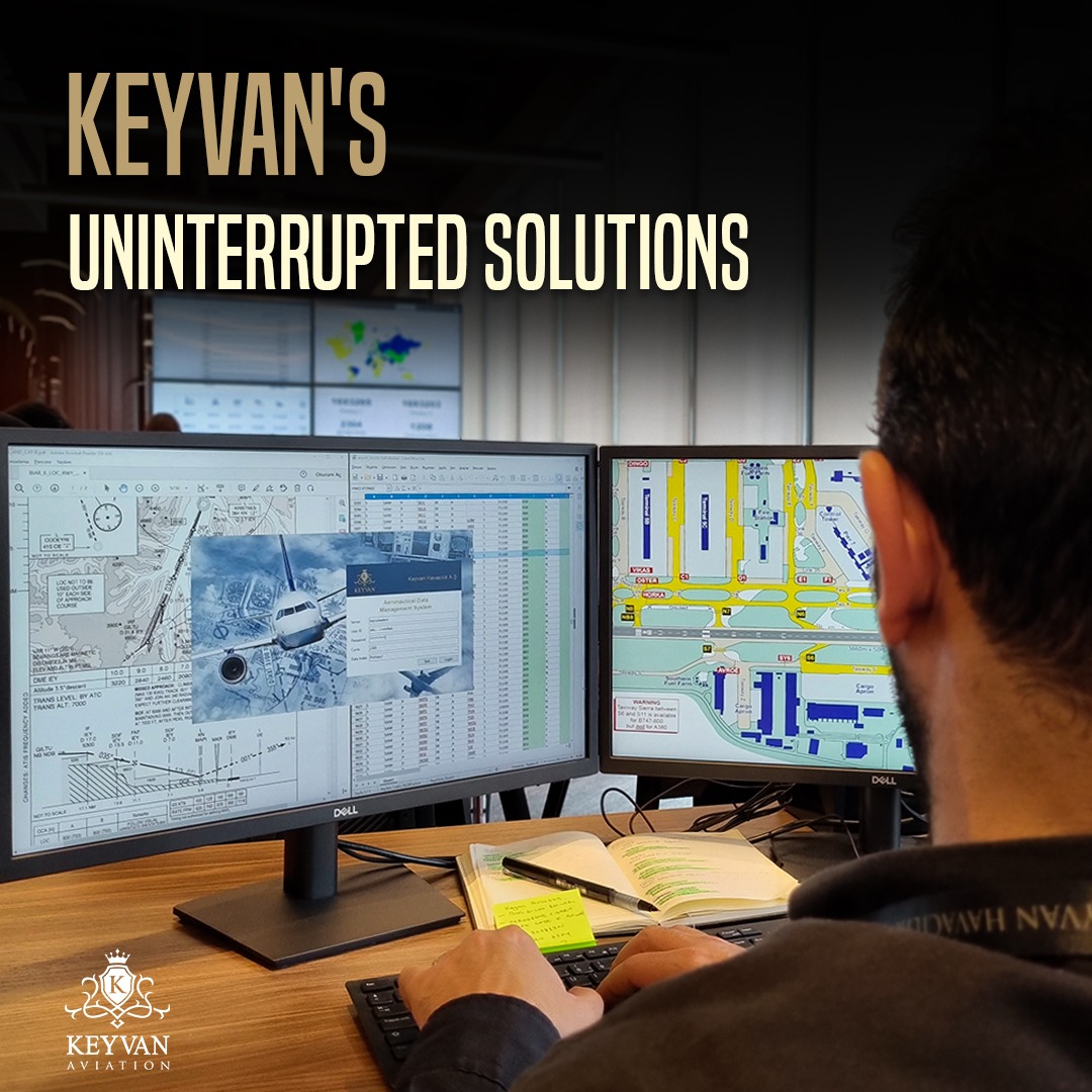 keyvanaviation's tweet photo. We provide continuous service to our customers with our flight route planning and analysis. ✈️ 

For more information, please contact us today: navdb@keyvan.aero

#keyvanaviation #aeronautical #navigation #database #aviation #arinc424 https://t.co/lOGRjajn7M