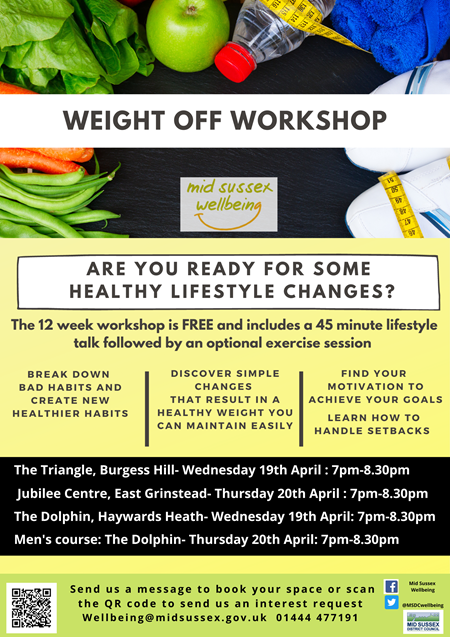 MSurgery's tweet photo. There are quite a few remaining spaces for the East Grinstead course. 

The course is 12 weeks and includes both a healthy lifestyle discussion for 45 minutes and 45 minutes of circuit-based exercise (optional).

Get in contact below and start your healthy lifestyle today! https://t.co/uKSn99TBSa