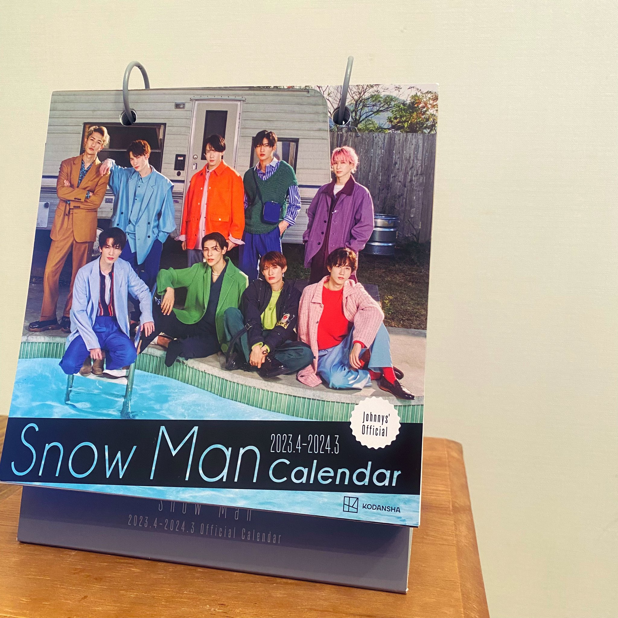 公式】Snow Man 2023.4-2024.3 オフィシャルカレンダー on X