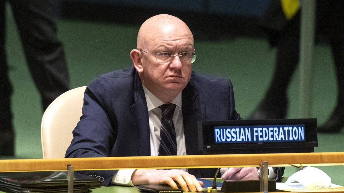 Gerashchenko_en's tweet photo. Russia will chair UN Security Council for a month, starting on 1st of April.

A terrorist country that keeps breaking UN's basic principles.

I can't wrap my head around it. Madness.

Russia needs to at least be suspended from participating in the UN like South Africa was in 1974 (for its apartheid regime).

https://t.co/HX5t7SAgCN