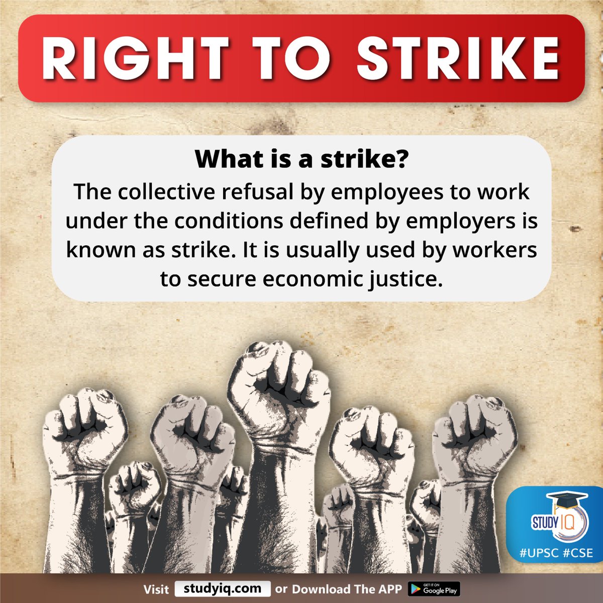 upsciq's tweet photo. Right To Strike
#righttostrike #whyinnews #governmentemployees #oldpensionscheme #ops #employersstrike #economicjustice #righttoprotest #article19 #fundamentalright #absoluteright #section22 #industrialdisputesact #tradeunionact #tradeunion #upsc #cse #ips #ias https://t.co/zPRHCcHsnH