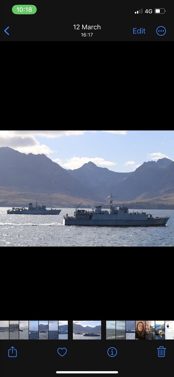 Great to work with our @RoyalNavy colleagues @RN_MTXG @RN_DTXG @HMSHurworth @hms_pembroke during recent Exercise Joint Warrior. Training on our readiness to operate in a Mine Warfare task group in support of our allies. @RNinScotland #WeLeadOthersFollow #FightingAces