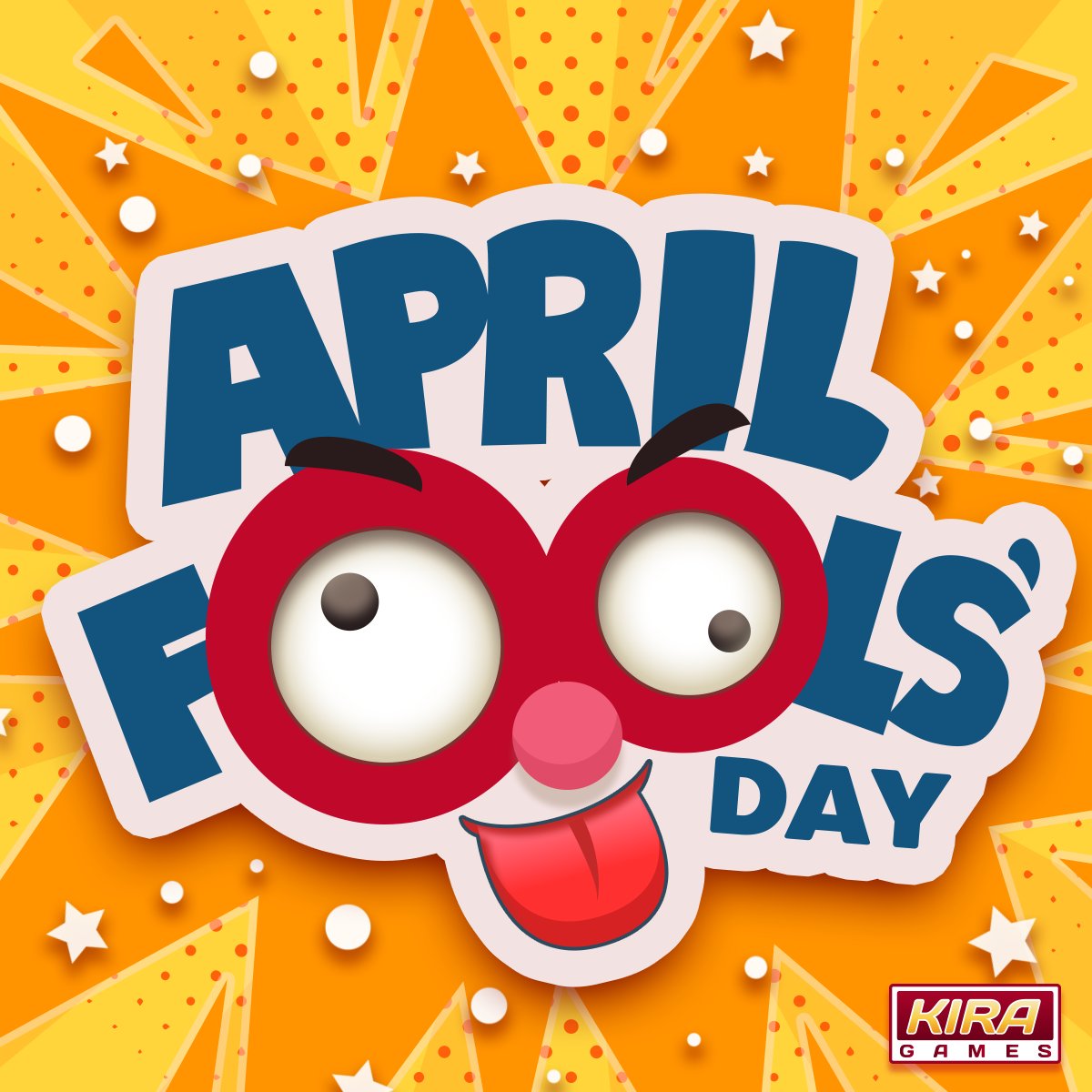 kiragames's tweet photo. Have you ever tab on our logo on the main menu 10 times? If you do so, nothing will happen.

Yeah. It's that time of year again. April Fools! Have you ever heard of or experienced any happy April Fool's pranks?

#aprilfools #aprilfoolsday #prank #aprilfoolsjoke https://t.co/Ipw4uO27jG