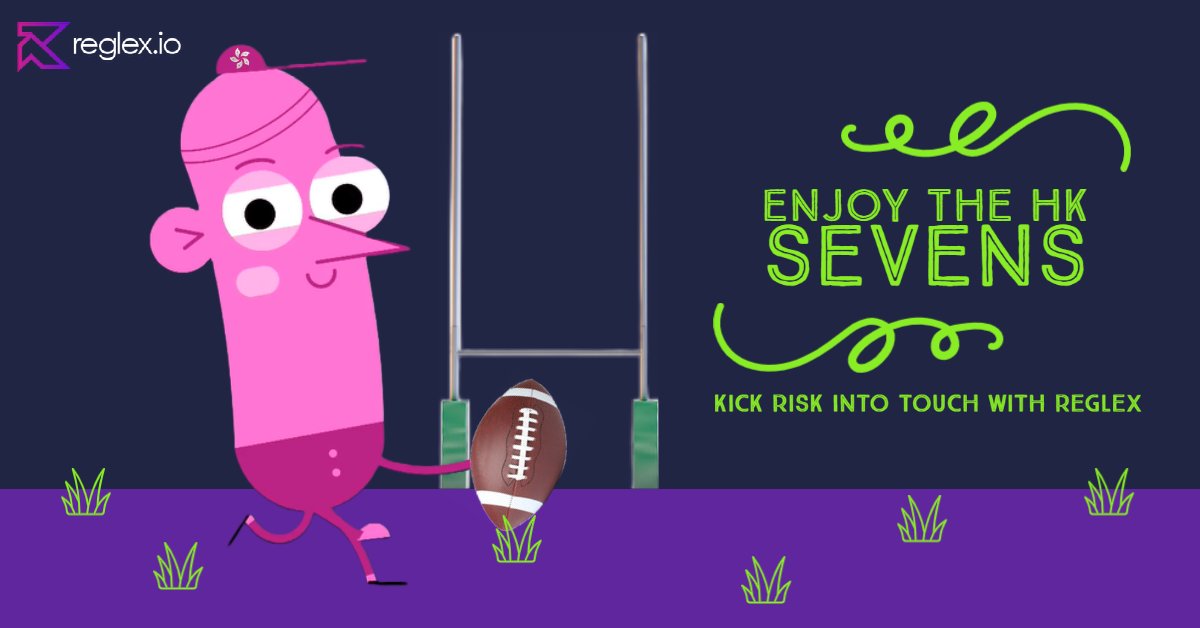 Kick risk into touch with Reglex – enjoy the Sevens!  

#rugbysevens #risk #reggie