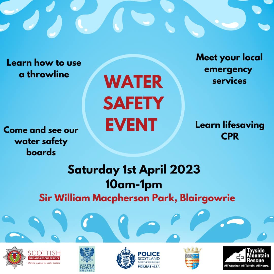 Outdoor Explore (@o_explore) on Twitter photo Tomorrow from 10 am, Sir William Macpherson Park Blairgowrie will host <a href="/BlairgowrieSFRS/">Blairgowrie Fire Station</a> <a href="/PSOSTayside/">Police Scotland Tayside</a> <a href="/TaysideMRT/">Tayside MRT</a> for a Water Safety Event and some basic lifesaving skills with <a href="/FirstAidPerth/">First Aid Perthshire</a>. Our own <a href="/KayakPunk/">Kayak Punk</a> will be there with the Fire Service. Tomorrow from 10 am, Sir William Macpherson Park Blairgowrie will host <a href="/BlairgowrieSFRS/">Blairgowrie Fire Station</a> <a href="/PSOSTayside/">Police Scotland Tayside</a> <a href="/TaysideMRT/">Tayside MRT</a> for a Water Safety Event and some basic lifesaving skills with <a href="/FirstAidPerth/">First Aid Perthshire</a>. Our own <a href="/KayakPunk/">Kayak Punk</a> will be there with the Fire Service.