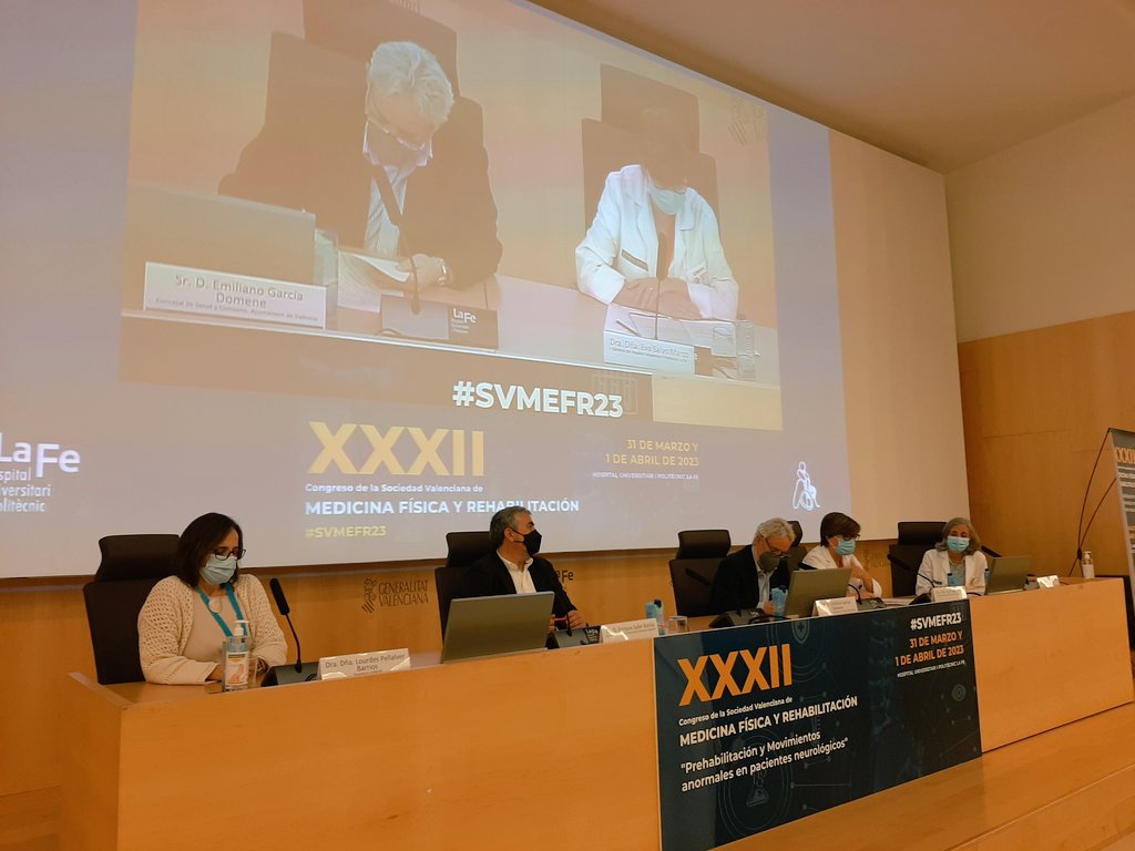 🏥 Hoy comienza el XXXII congreso de la <a href="/svmefr/">SVMEFR</a> #SVMEFR23 una especialidad la medicina física y rehabilitación que trabaja coordinadamente con todos los servicios clínicos de nuestro hospital.