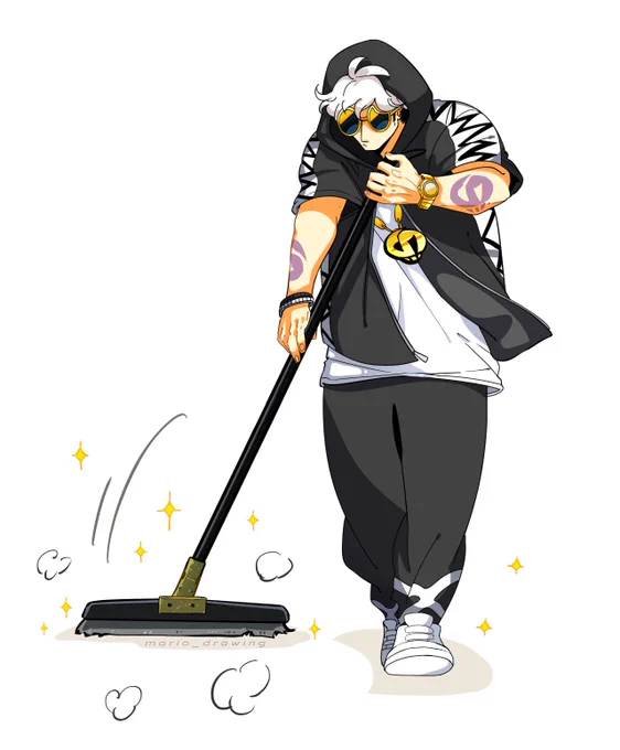 清掃員グズマCleaning staff,Guzma#ポケモンマスターズEX #ポケマス #ポケマスアート #ポケマスEX  #グズマ #清掃員 #清掃員のおにいさんが勝負をしかけてきた!公式さあああああん   ありがとおおおおおおおおお!!!!後半た゛の゛し゛み゛す゛き゛る゛う゛う゛!!! 