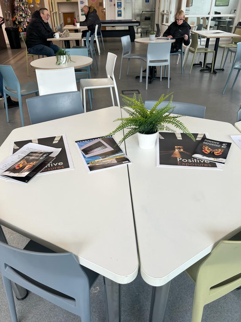 WhitechapelLiv's tweet image. We're set up and ready for the Positive Exposures exhibition by our photography group.  Pop in to see us at the Community Shop, 211 Walton Road today. 

#newskills #meaningfulengagement #photography #recovery #endhomelessness #Liverpool