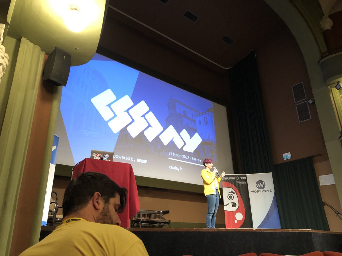 eleonora_rocchi's tweet image. Si parte! #cssday2023 #cssday #css @grusp