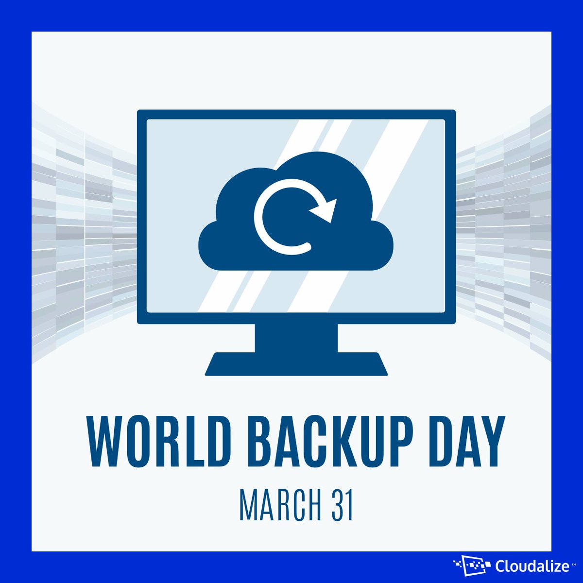 Today is World Backup Day! It's a good reminder to ensure that your important data is securely backed up and protected. #worldbackupday #cloud #backup