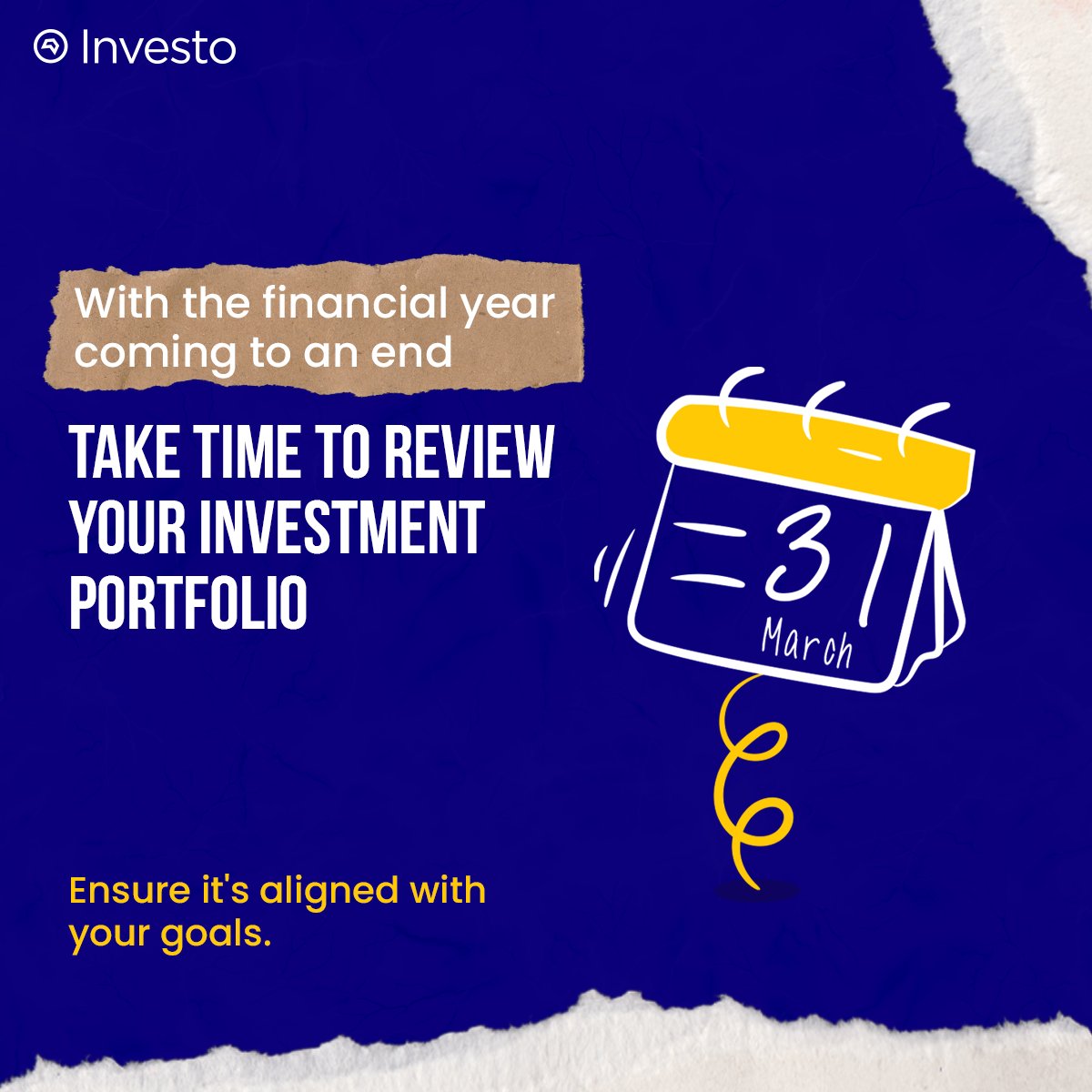 InvestoHQ's tweet photo. Get FREE portfolio review from SEBI registered expert on Investo app

#InvestmentPortfolio #FinancialYearEnd #FinancialPlanning #InvestmentStrategy #WealthManagement #FinancialAdvisor #FinancialGoals #InvestmentReview #SmartInvesting #Investo https://t.co/tDHujn9zv8