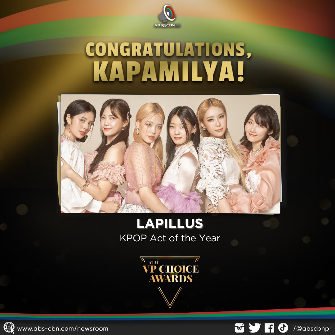 ABSCBNC0RP's tweet photo. #SharleneSanPedro, #Lapillus, and #KarenBordador also won awards at the VPCA. 

Congratulations, #Kapamilya! ❤️💚💙 https://t.co/3sxJozywHj