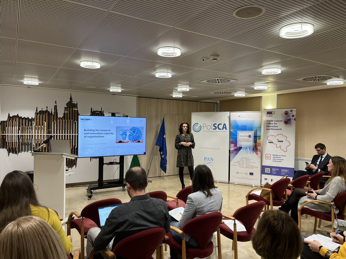 SLORD_Brussels's tweet photo. We are almost at the finish line 🏁
The last exchange of best practices between the participants of our #V4Training followed by presentation of the #Widening schemes of #HorizonEurope. 🙏 As by our tradition, the last day we spend @HungaryintheEU, thank you! https://t.co/ET2Dcc6Fhc
