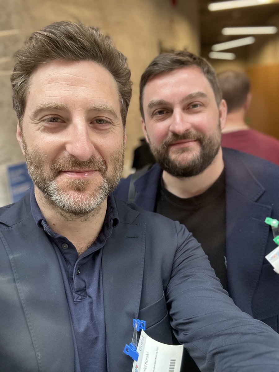 ⁦Fantastic to discuss how to support Ukraine’s tech sector even more with  <a href="/Yegor_au/">Yegor Aushev</a>⁩ from Ukraine