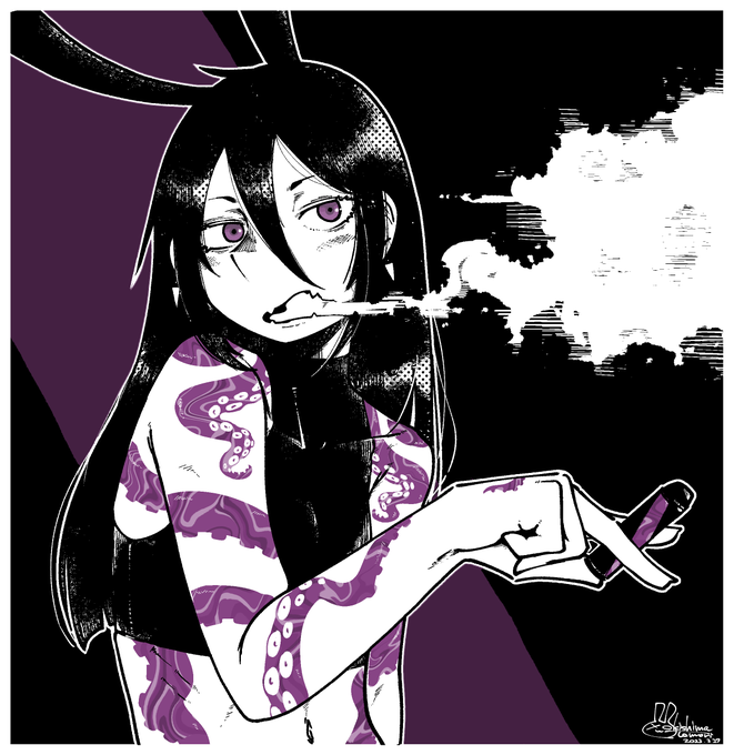 #今月描いた絵を晒そう 