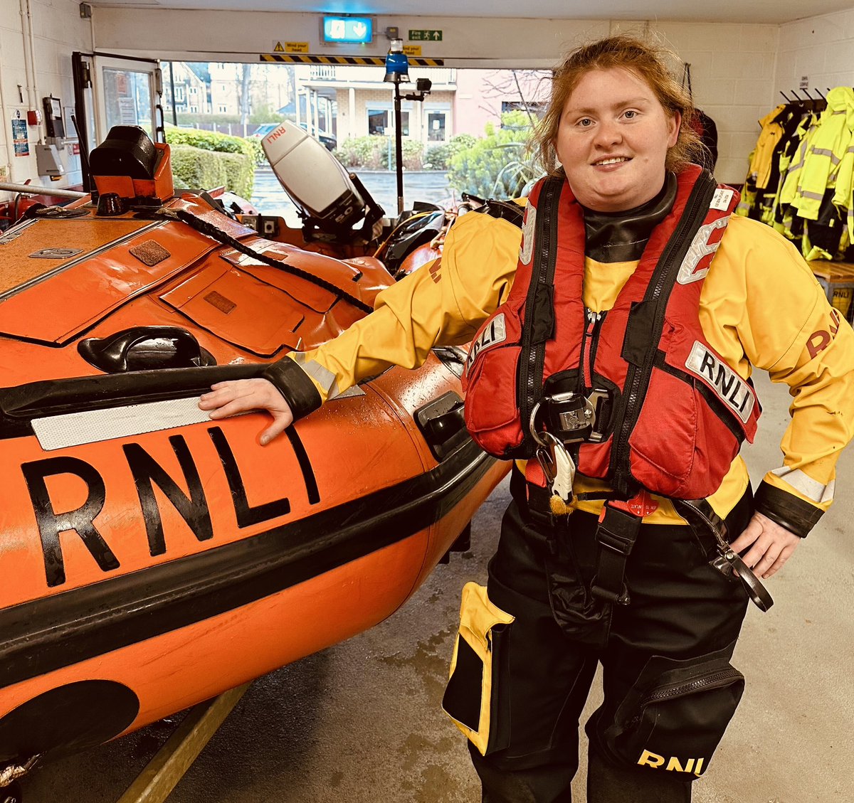 Need boating experience to become lifeboat crew? Absolutely not. Here we have management consultant, finance broker,  VP of client success and paramedic all celebrating milestones: first shout for Rupert and Steph and qualifying as crew three for Claire and Chris. Well done all!