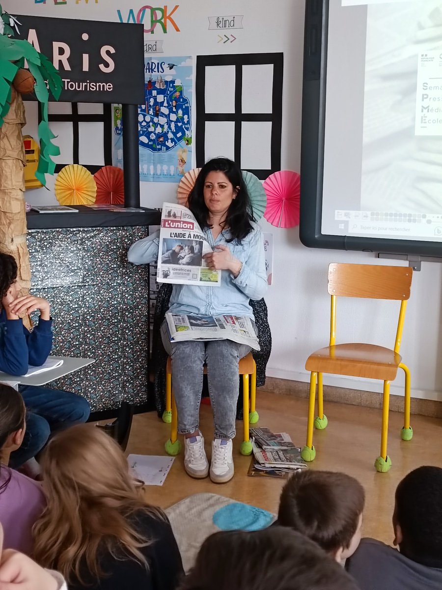 classedesmakers's tweet image. Pour la #semainedelapresse, nous avons invité une journaliste et un photographe du journal l&apos;@UnionArdennais. Nous les avons interviewés !